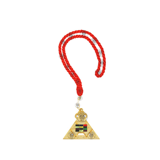 Masonic Mason neck Red Cord With Past High Priest Jewel - Royal Arch