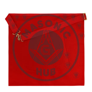 Masonic Royal Arch Past High Priest Apron – Texas Regulation, Genuine Lambskin Masonic Hub