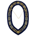 Masonic Blue Lodge Working Tools Masonic Chain Collars Gold Plated  Blue Velvet Masonic Hub