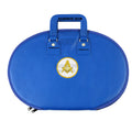 Masonic Square & Compass Chain Collar Case Soft Padded Lining + Hand Made Logo Masonic Hub