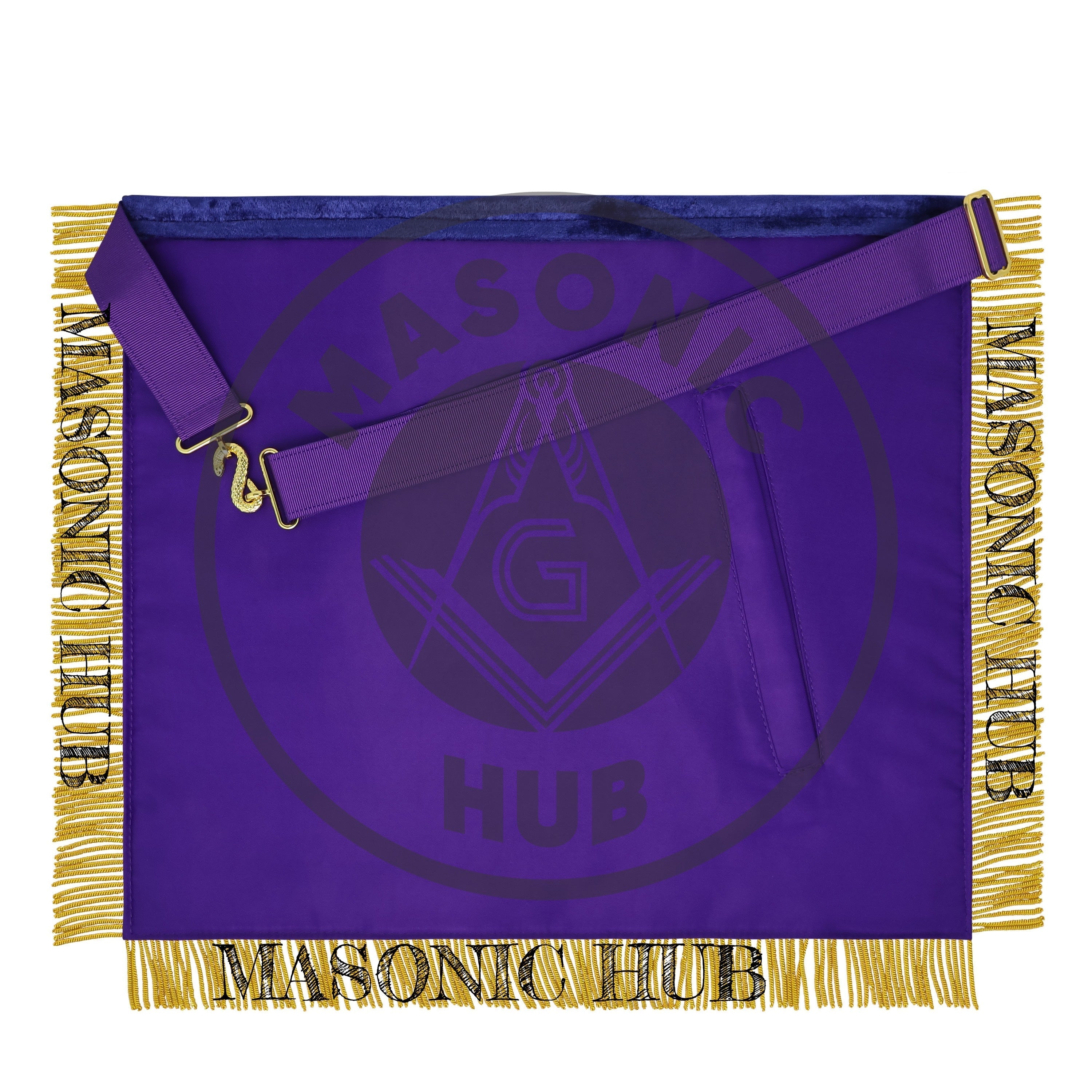 Grand Lodge Officer Aprons Set of 12 – Freemason Lambskin Regalia with Gold Bullion Hand Embroidery, Chain Collars, Jewels & Cuffs Masonic Hub