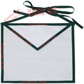 Allied Masonic Degree (AMD) Member Apron – White Cotton Duck Cloth Masonic Hub