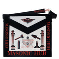 Handmade Masonic Master Mason Apron - Lambskin with Working Tools Embroidery My Store