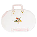 Handcrafted Masonic OES Chain Collar Case Soft Padded Lining With Hand Made Logo Masonic Hub
