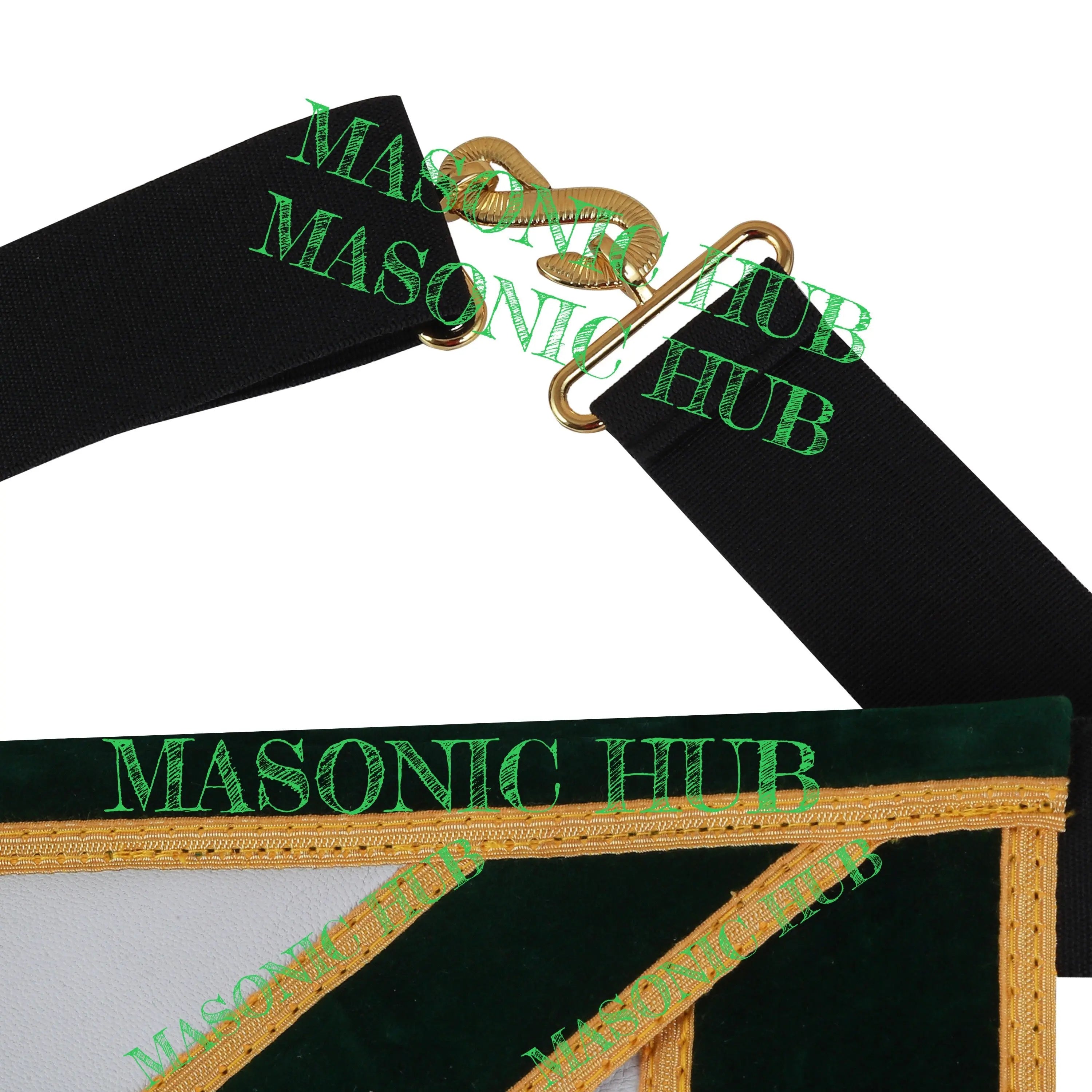 Allied Masonic Degrees (AMD) Past Sovereign Master Lambskin Apron - Handcrafted My Store