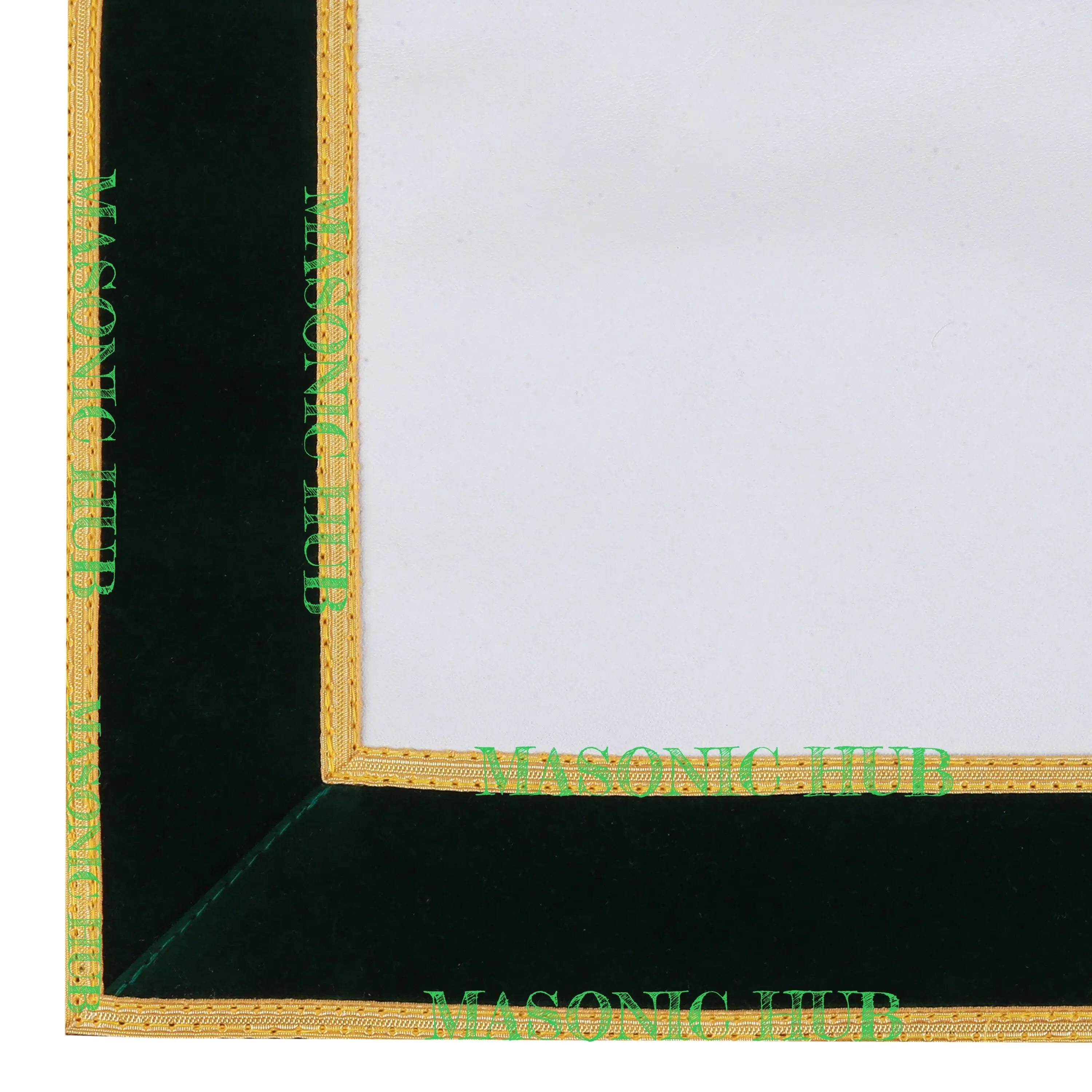 Allied Masonic Degrees (AMD) Past Sovereign Master Lambskin Apron - Handcrafted My Store