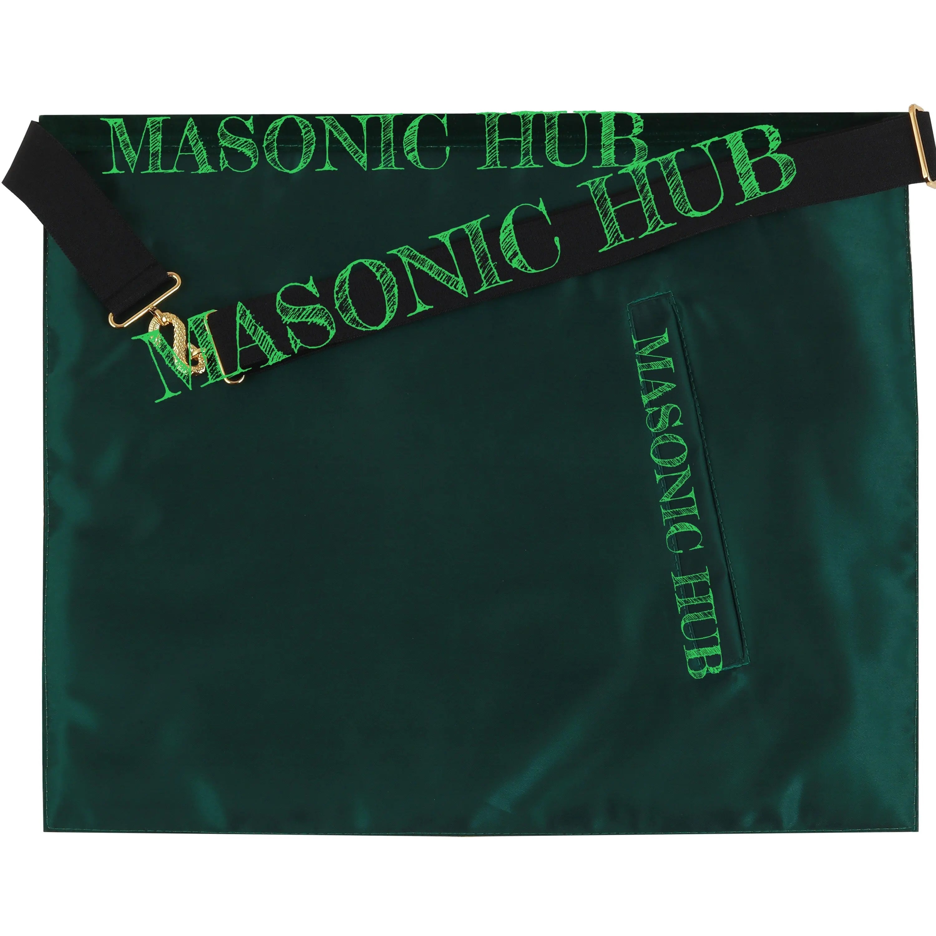 Allied Masonic Degrees (AMD) Past Sovereign Master Lambskin Apron - Handcrafted My Store