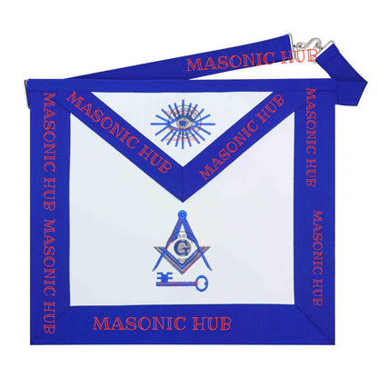 Master Mason Dress Apron – International Masons Regalia with Square & Compass