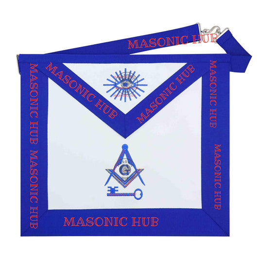 Master Mason Dress Apron – International Masons Regalia with Square & Compass