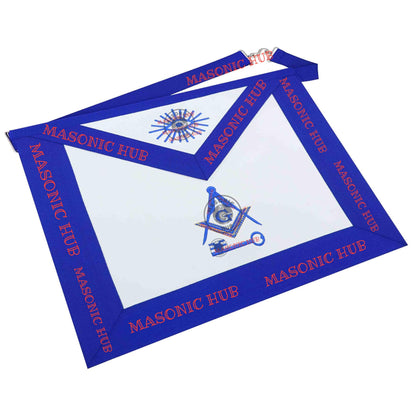 Master Mason Dress Apron – International Masons Regalia with Square & Compass