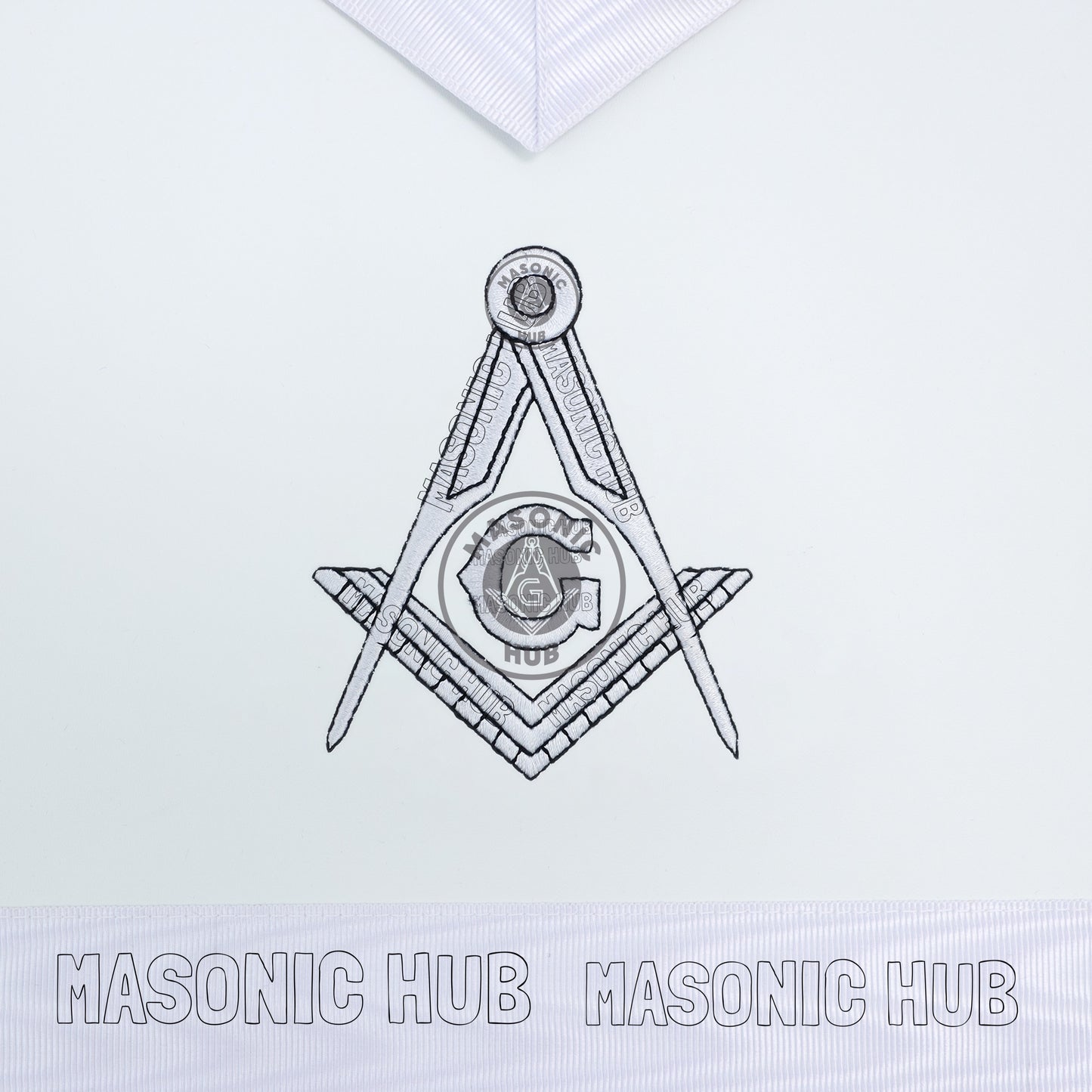 Masonic Regalia Aprons Master Mason Apron Blue Lodge With Embroidery 14"x16"