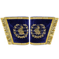 Masonic Grand Lodge Junior Steward Regalia Set – Hand Embroidered Lambskin Apron Masonic Hub