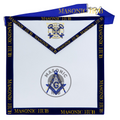 Freemason Treasurer Apron – Texas Regulation Blue Lodge Officer Apron Masonic Hub