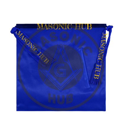 Texas Regulation Masonic Officer Apron Set – Blue Lodge Regalia (11 Pieces)