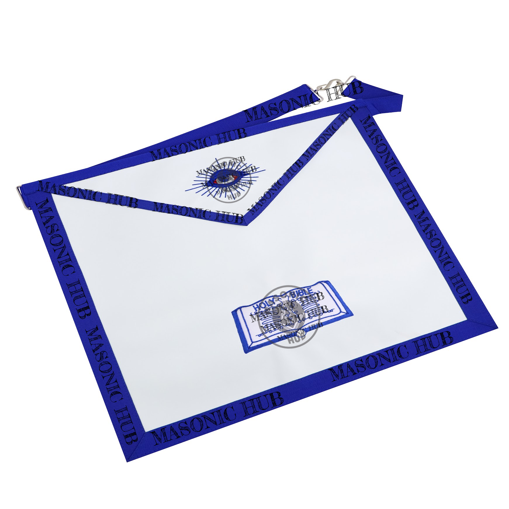 Masonic Chaplain all seeing eye Apron Texas Regulation Blue Lodge Officer Masonic Hub
