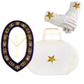 MASONIC OES LOGO CHAIN COLLAR CASE & OES CHAIN COLAR WITH LAMBSKIN GLOVES Masonic Hub