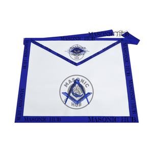 Masonic Junior Deacon all seeing eye Apron Texas Regulation Blue Lodge Officer Masonic Hub