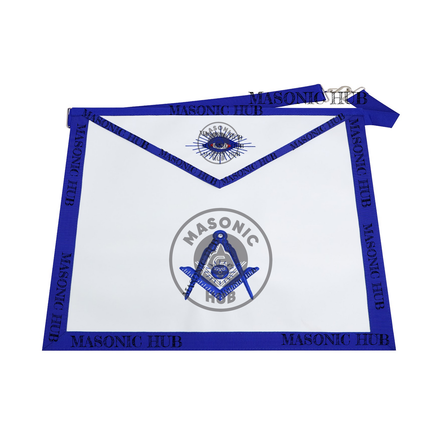Masonic Senior Deacon all seeing eye Apron Texas Regulation Blue Lodge Officer