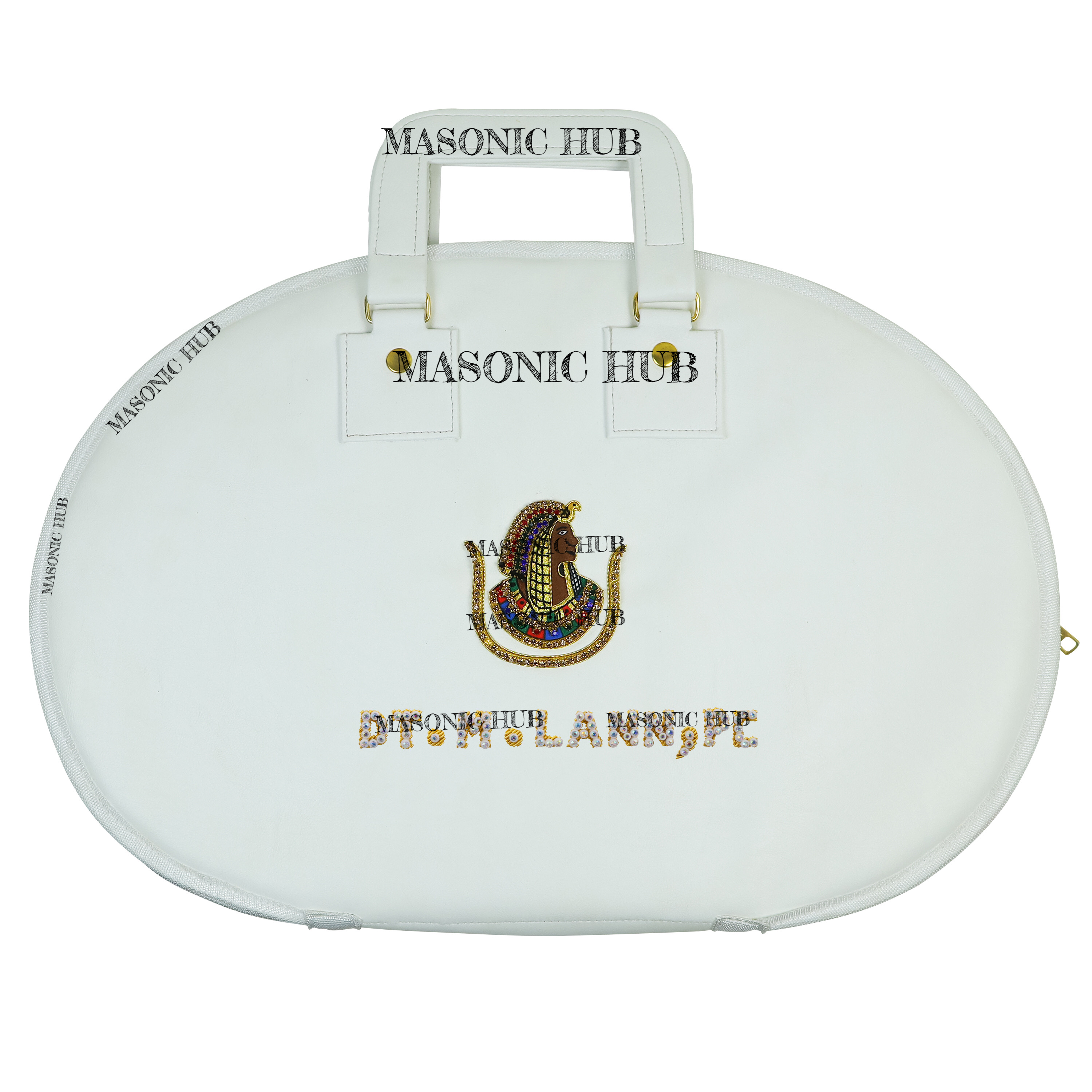 Masonic Daughters OF ISIS Chain Collar Case Customize - Hand Made Logo My Store