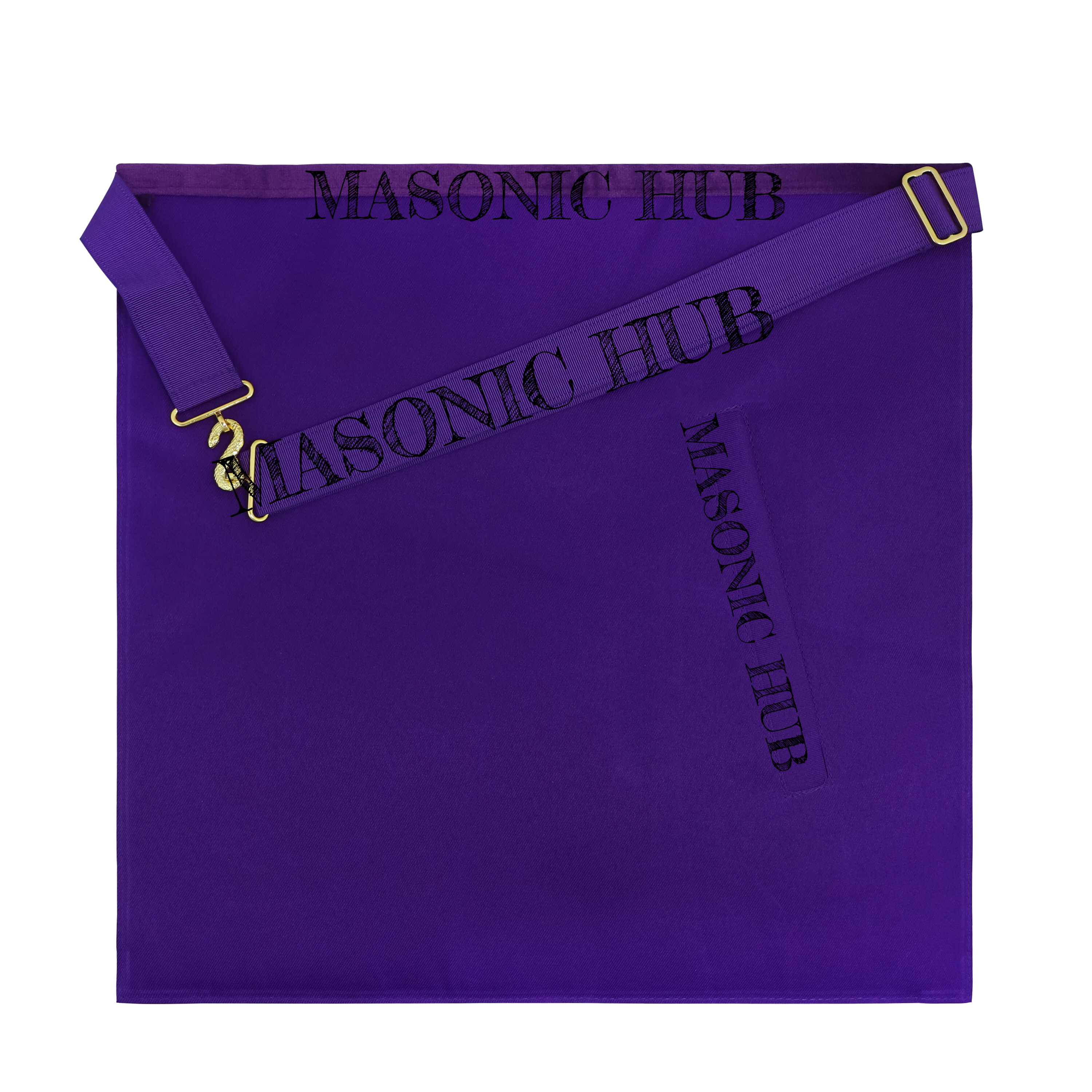 Masonic Past Thrice Illustrious Master (PTIM) Lambskin Apron – Texas Regulation Masonic Hub