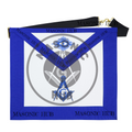 Masonic Regalia Aprons Master Mason Apron Blue Lodge With Embroidery 14"x16" Masonic Hub
