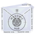 Masonic Regalia All White Master Mason Apron Blue Lodge With Embroidery- Fringe Masonic Hub