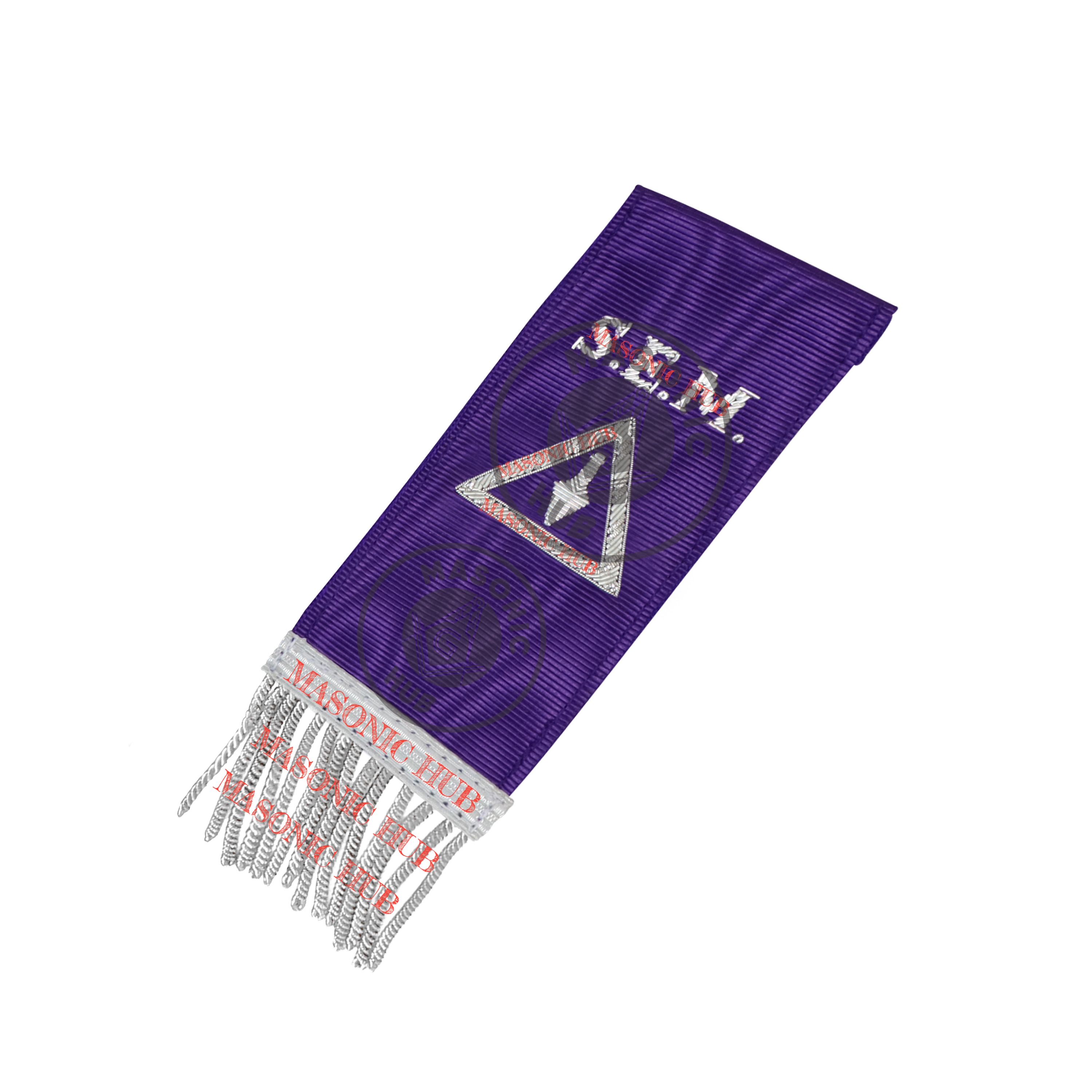 Royal & Select Masters Bible Marker – Hand Embroidered Super Excellent Master Masonic Hub