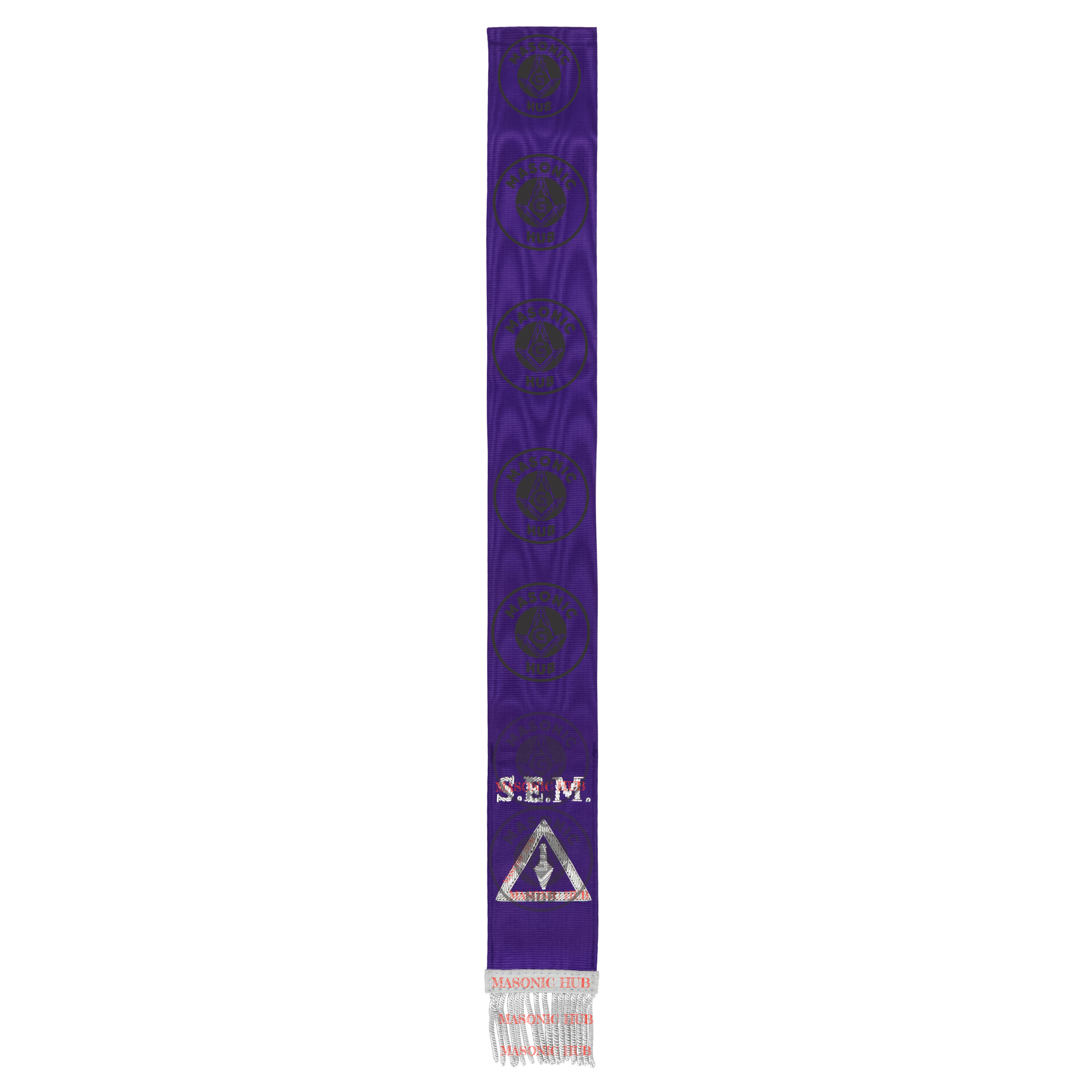 Royal & Select Masters Bible Marker – Hand Embroidered Super Excellent Master Masonic Hub