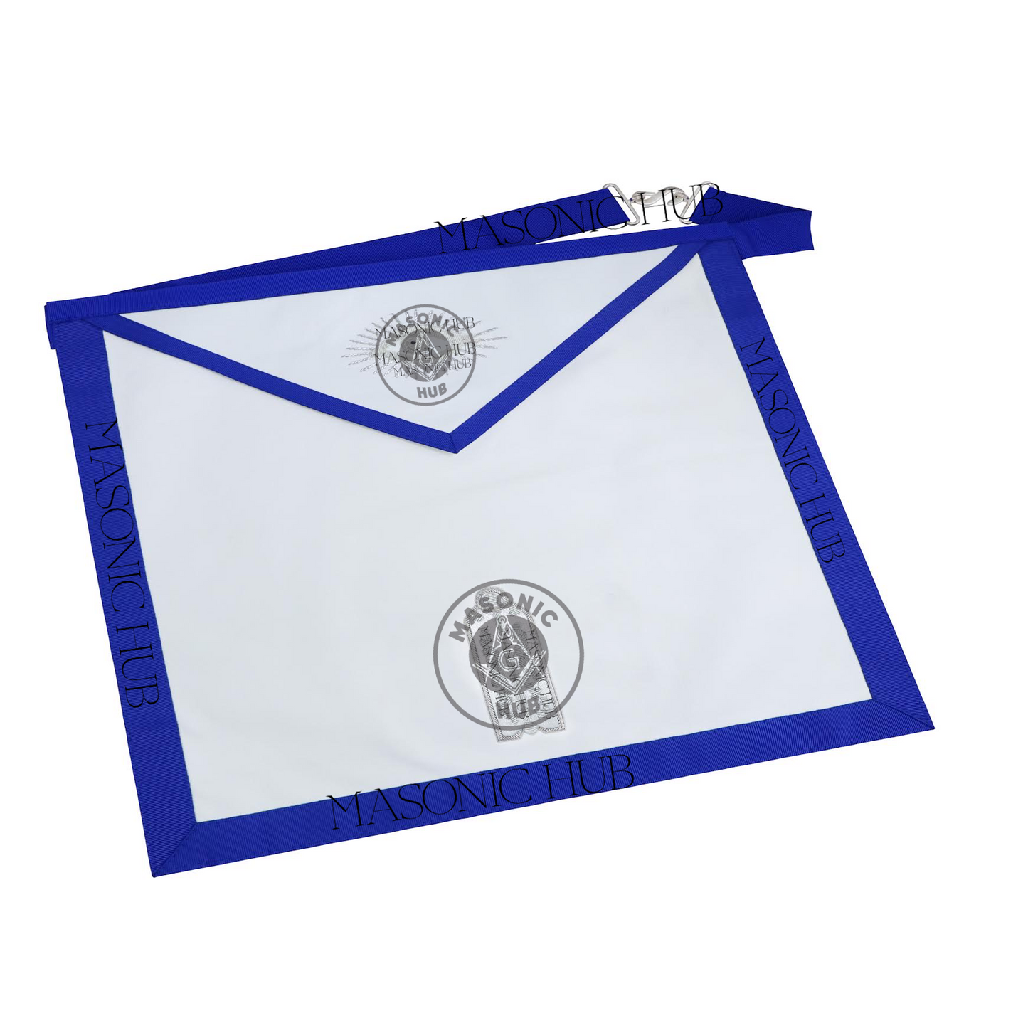 Masonic Texas Regulation Marshal Officer Apron with Eye - Handcrafted (Copy)