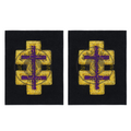 Officer of Encampment KT Frock Coat Sleeve Patch Bullion Embroidery Masonic Hub