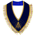 Masonic Master Mason Collar – Blue Velvet Blue Lodge Officer Freemason Regalia Masonic Hub
