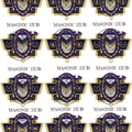 Grand Lodge Officer Aprons Set of 12 – Freemason Lambskin Regalia with Gold Bullion Hand Embroidery, Chain Collars, Jewels & Cuffs Masonic Hub