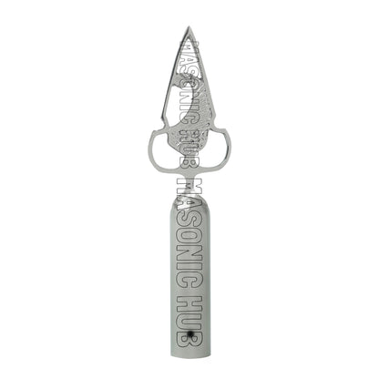 Silver Masonic Blue Lodge Tops Set with MM Emblem Freemason Masonic Pole