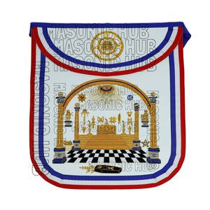 Masonic Legacy of Bro George Washington Masonic Apron Handcrafted for Freemason Masonic Hub