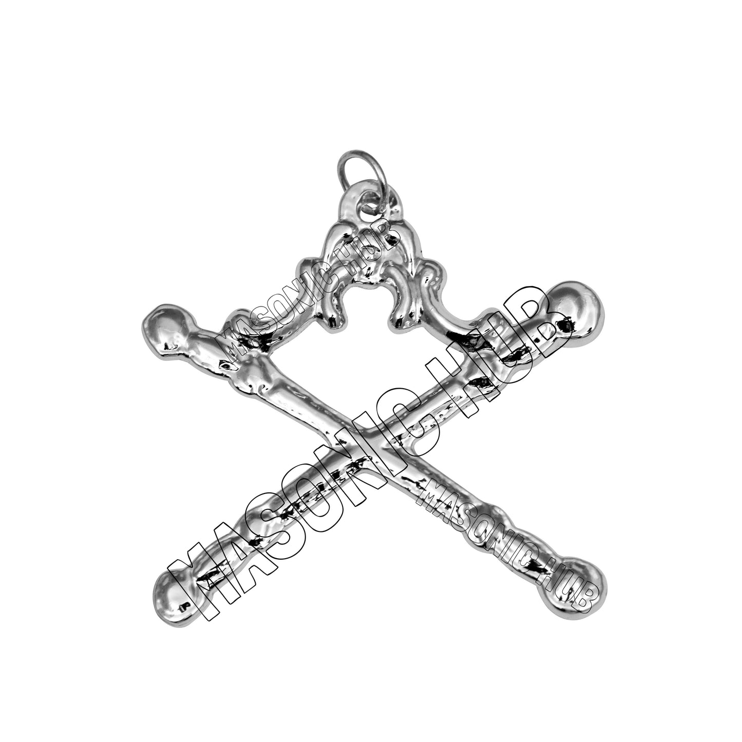 Masonic Blue Lodge Officer Collar Jewels – Set of 12 Silver Regalia | Masonic Hub