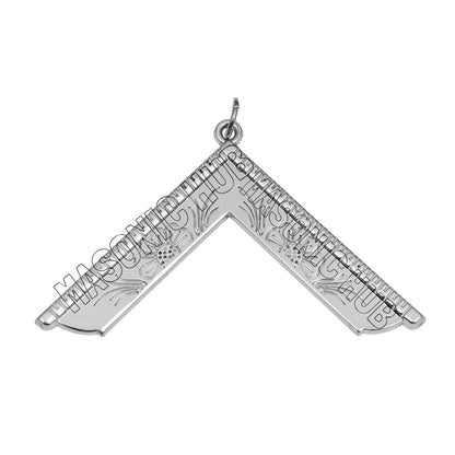 Masonic Blue Lodge Handmade Worshipful Master Lambskin Apron with Collar + Jewel