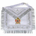Handcrafted Masonic DeMolay Apron – 100% Lambskin with Master Mason Emblem Masonic Hub
