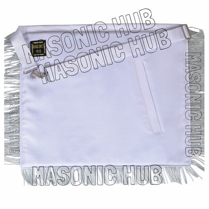 Handcrafted Masonic DeMolay Apron – 100% Lambskin with Master Mason Emblem