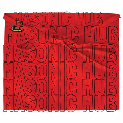 Exquisite Masonic Holy Royal Arch Apron – White Cotton Duck Cloth