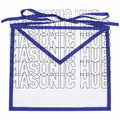 Sacred Craftsmanship: Masonic Blue Lodge White Cotton Apron Masonic Hub