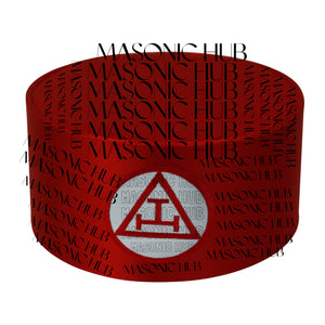 Crowning Glory: Royal Arch Masons Member Crown - Member's Regal Crown ( RED ) Masonic Hub