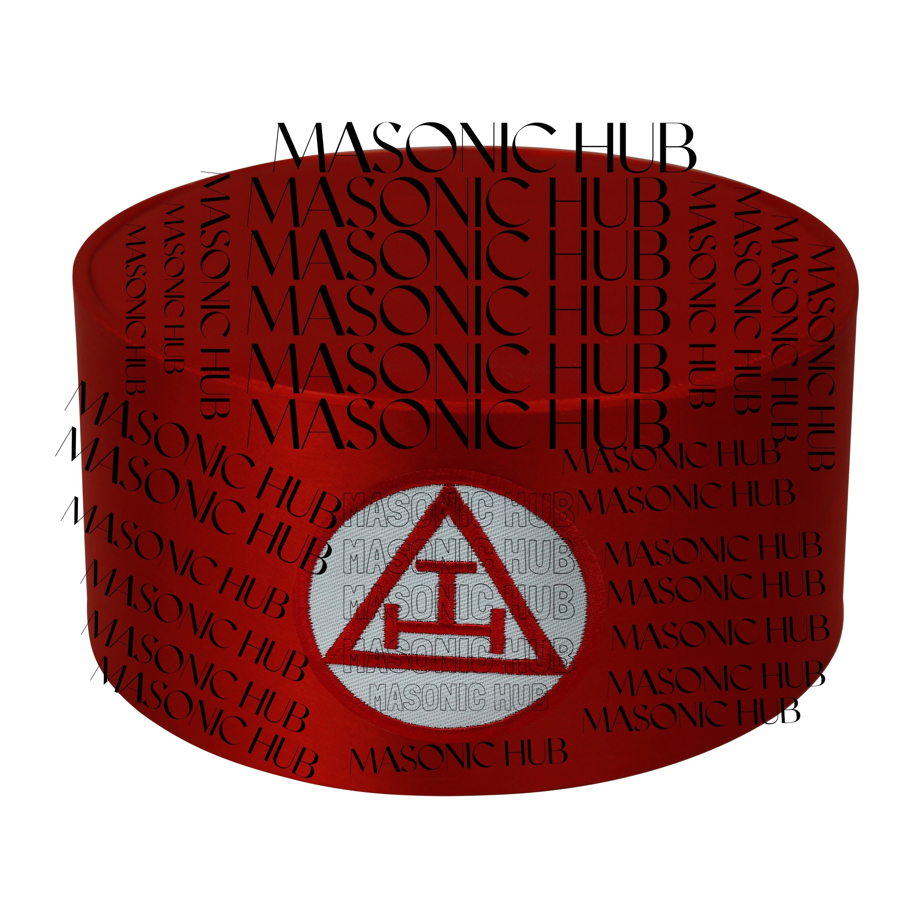 Crowning Glory: Royal Arch Masons Member Crown - Member's Regal Crown ( RED ) Masonic Hub
