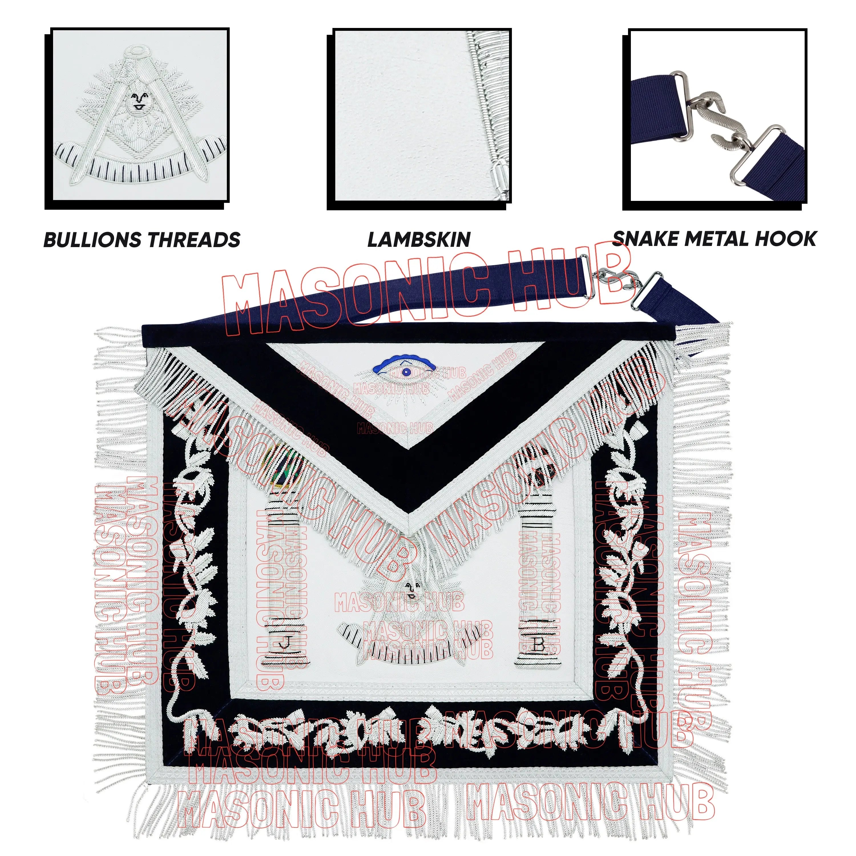 Masonic Past Master Apron – A Masterpiece of Tradition &amp; Craftsmanship Masonic Hub