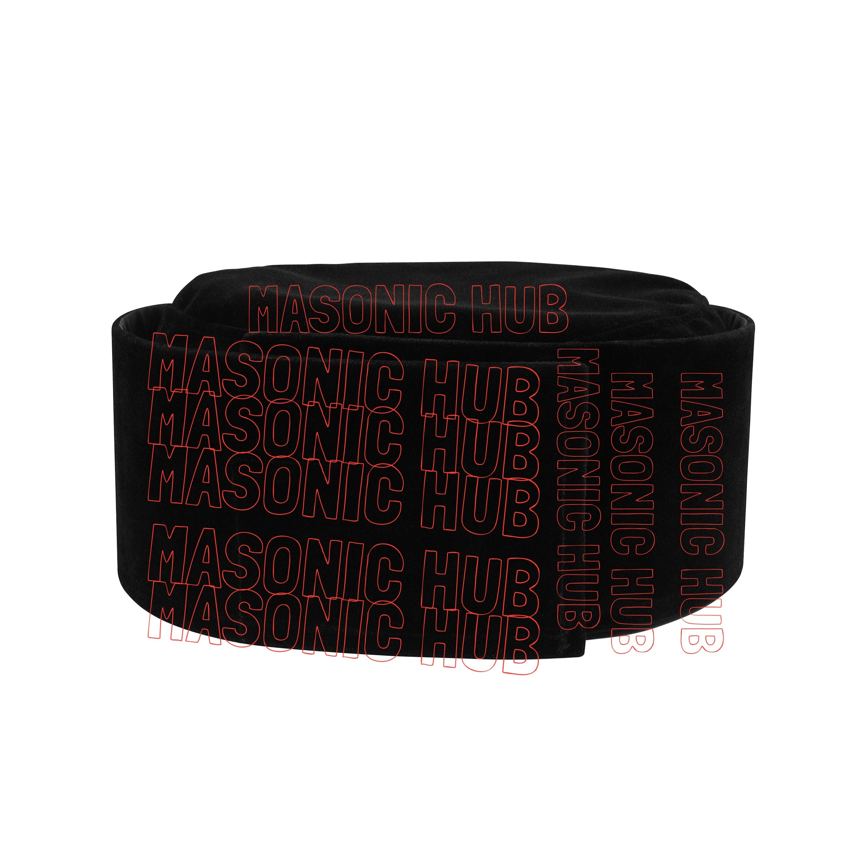 Handmade Velvet Crown Royal Arch Master Crown Masonic Regalia Hat –Black Velvet Masonic Hub