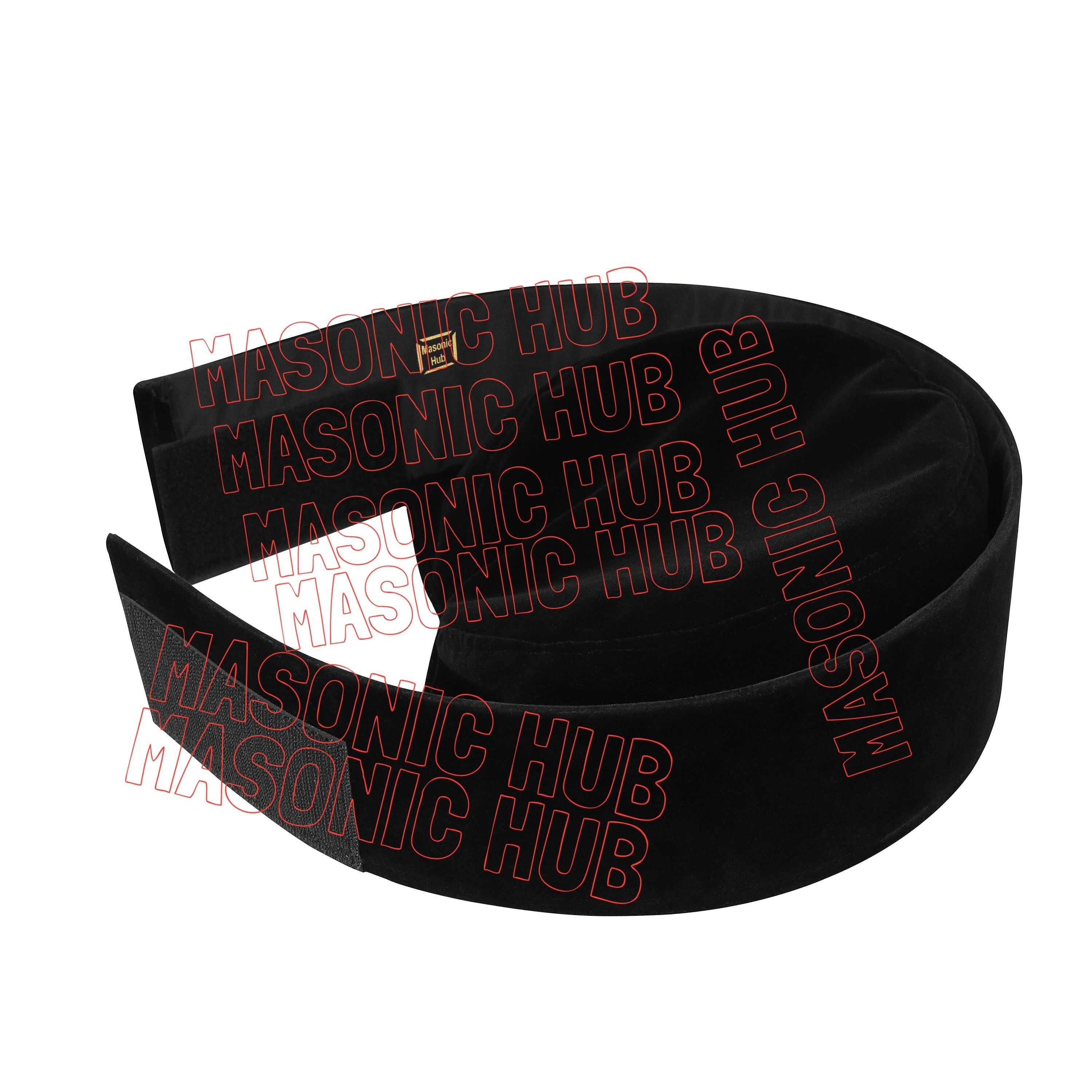 Handmade Velvet Crown Royal Arch Master Crown Masonic Regalia Hat –Black Velvet Masonic Hub