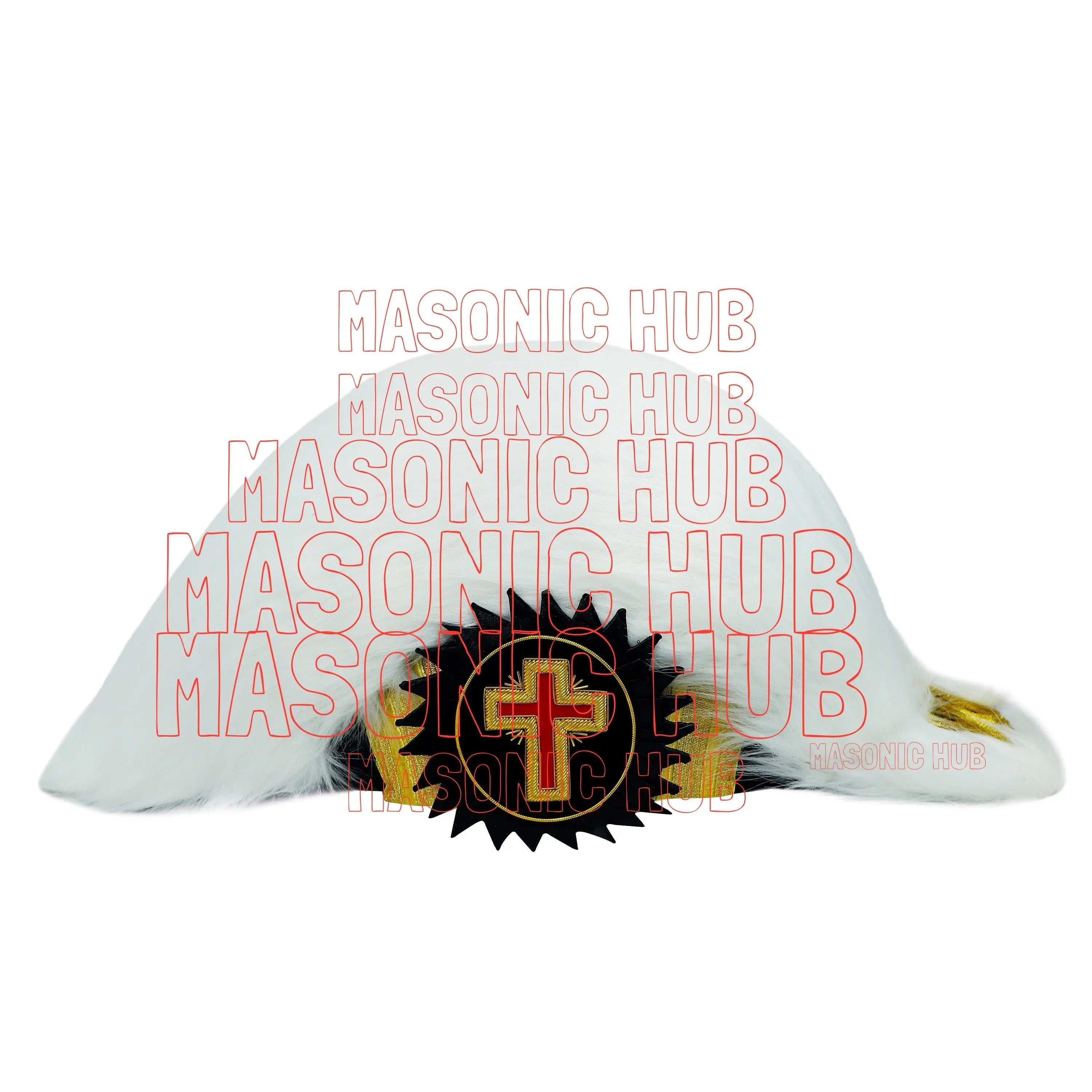 Commander's Crest: Regal Legacy Masonic Knights Templar Past Commander Chapeau Masonic Hub