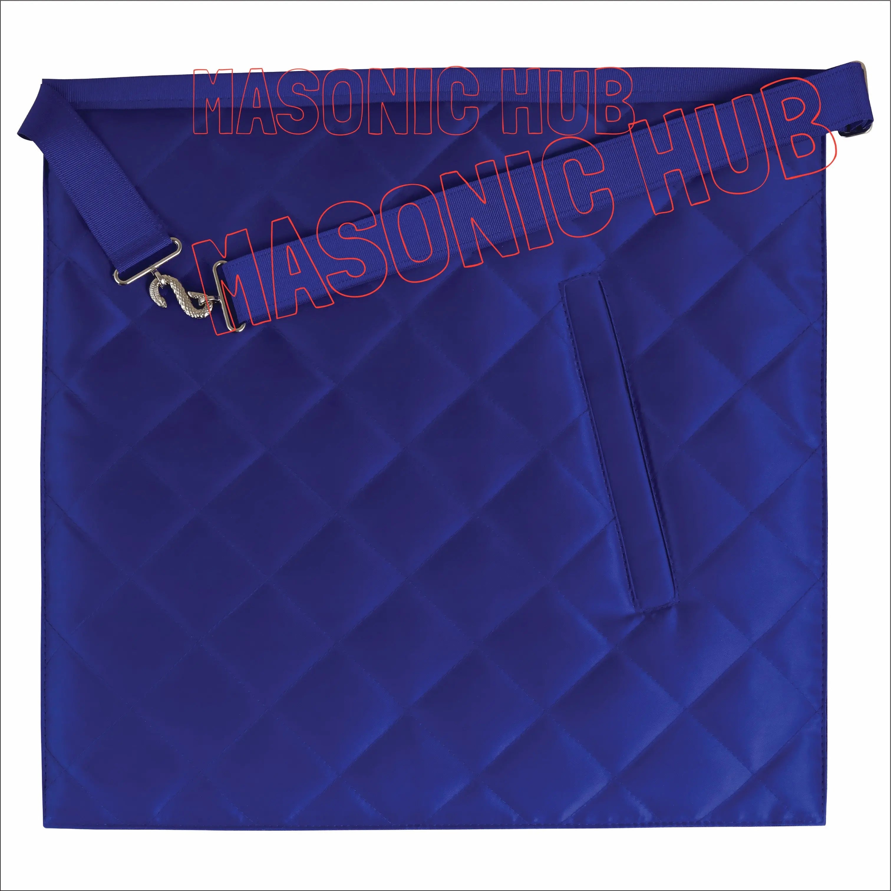 Texas Legacy: Genuine Leather Past Masters Apron – Hand-Embroidered Excellence Masonic Hub