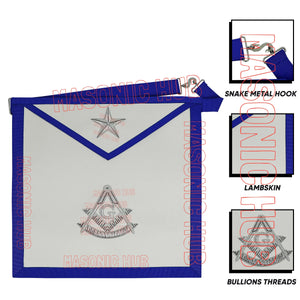 Authentic Lone Star Texas Past Master Apron – A Tribute to Craftsmanship &amp; Heritage Masonic Hub