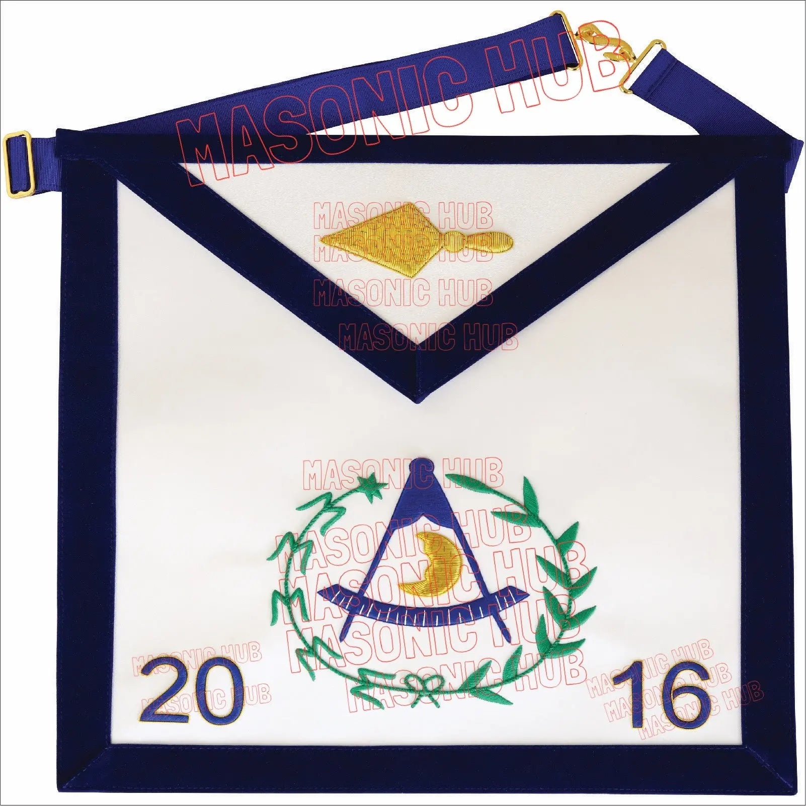 District Deputy Grand Master Lambskin Apron – Grand Lodge of Texas Freemasons Masonic Hub