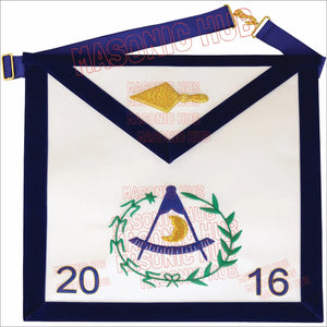 District Deputy Grand Master Lambskin Apron – Grand Lodge of Texas Freemasons Masonic Hub